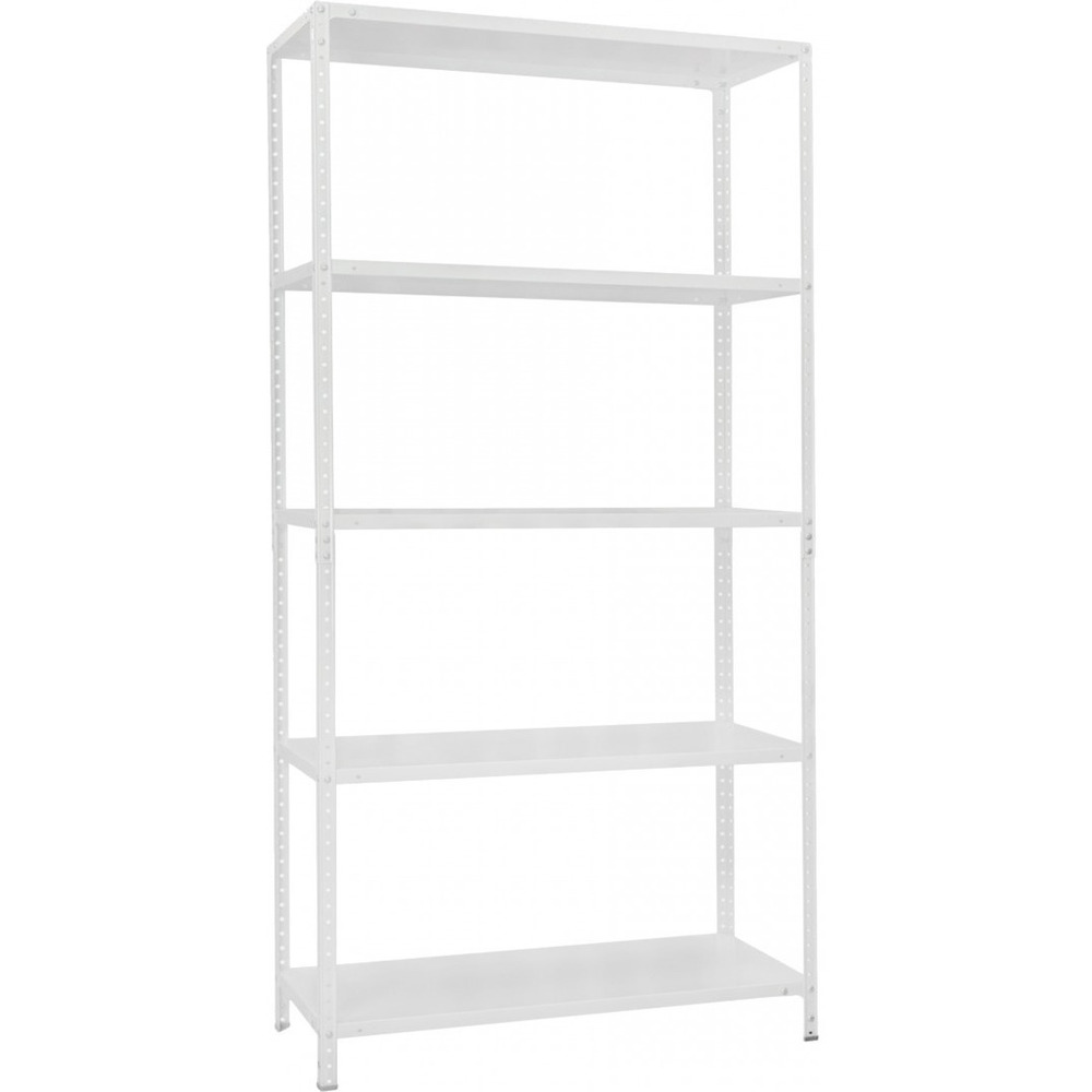 REGAŁ MAGAZYNOWY METALOWY GARAŻOWY WARSZTATOWY BIUROWY DO piwnicy 197x100, 53015-0017