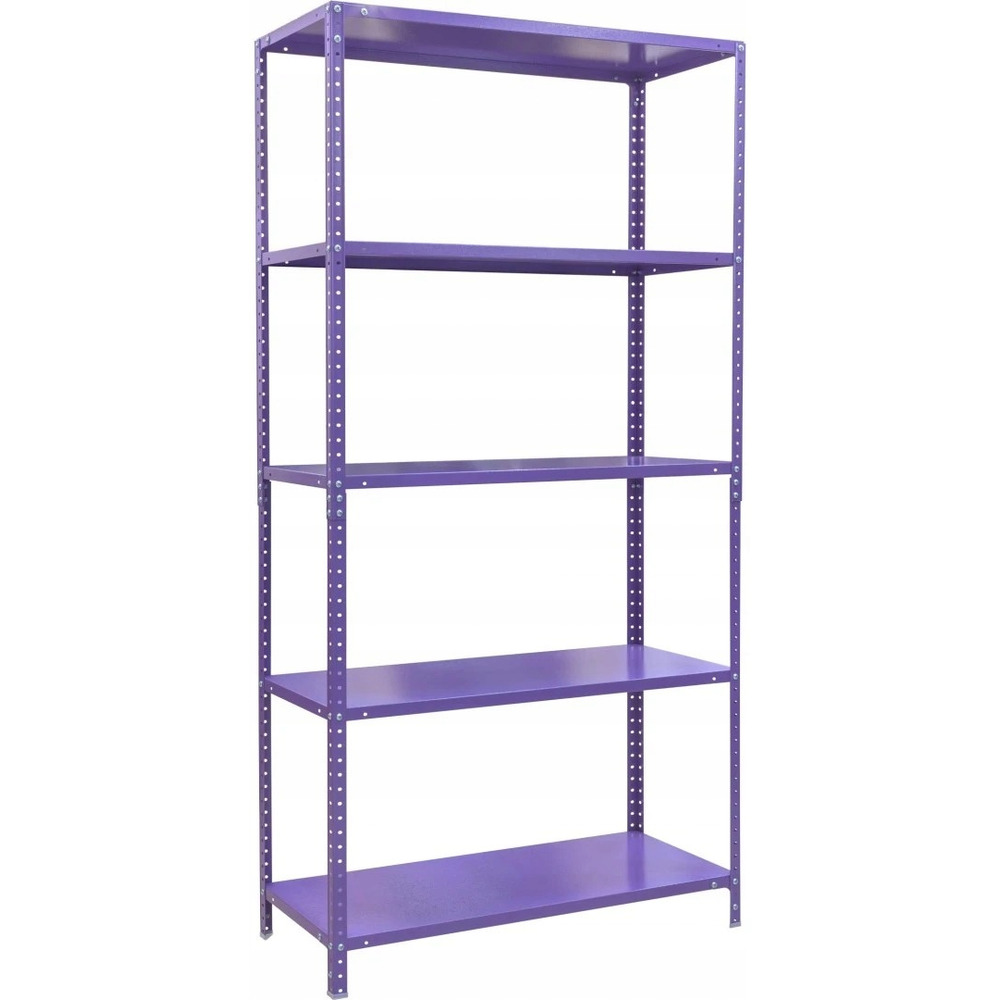 REGAŁ MAGAZYNOWY METALOWY GARAŻOWY WARSZTATOWY BIUROWY DO piwnicy 197x100, 53015-0021