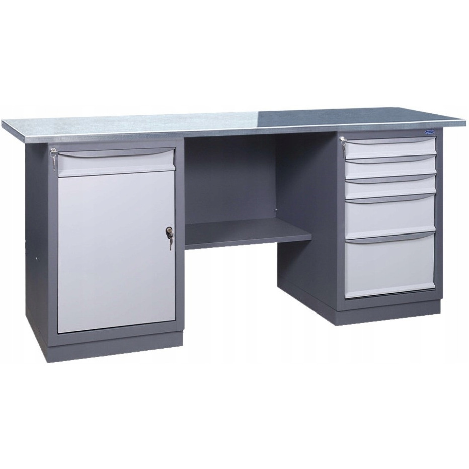 Stół NARZĘDZIOWY WARSZTATOWY roboczy szafka GARAŻOWY PRZEMYSŁOWY 413SML/SD, 52505-0939