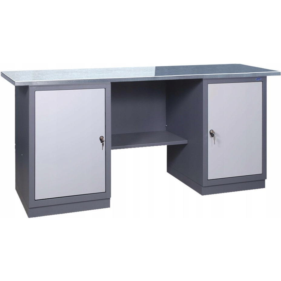 Stół NARZĘDZIOWY WARSZTATOWY roboczy szafka GARAŻOWY PRZEMYSŁOWY PROFI41D/D, 52505-1366