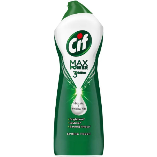 Cif Max Power Ocean Wave. Mleczko z wybielaczem, 8710447415986