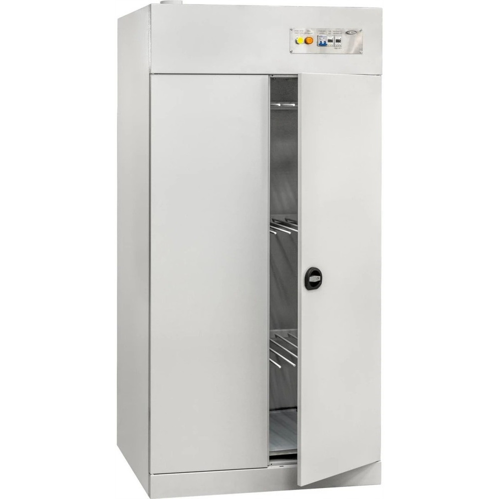 Szafa BHP do SUSZENIA ODZIEŻY roboczje UBRAŃ SCO-10 V+3 grzałki w zestawie, 52560-0164