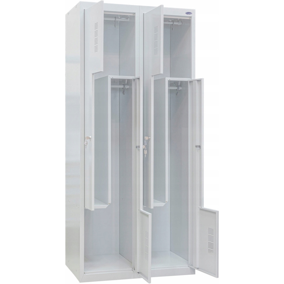 Szafa UBRANIOWA BHP SOCJALNA DO SZATNI 4 komorowa \