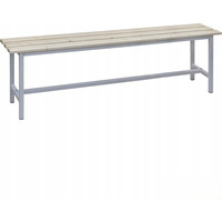 Ławka METALOWA 200cm do SZATNI szkolnej przebieralni poczekalni BHP C2000