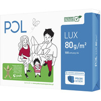 Papier ksero POL LUX, A4, klasa B, 161CIE, 80gsm, 500ark