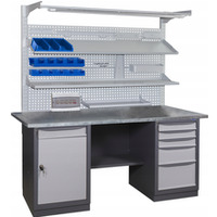 STÓŁ WARSZTATOWY NARZĘDZIOWY DUŻY roboczy METALOWY ŚLUSARSKI 41 3SML/SDGF01