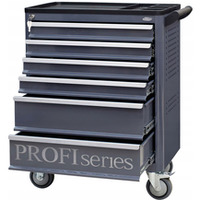 Wózek na narzędzia NARZĘDZIOWY metalowy WARSZTATOWY 6 szuflad PUSTY TU14S2M