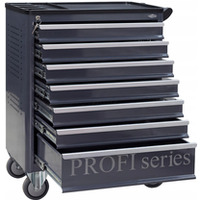 Wózek na narzędzia NARZĘDZIOWY metalowy WARSZTATOWY 7 szyflad PUSTY TU1 6SM