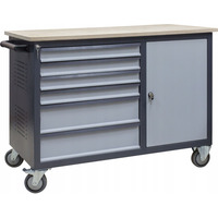 STÓŁ WARSZTATOWY WÓZEK na narzędzia NARZĘDZIOWY SZAFKA DO WARSZTATU 4S2M/DP