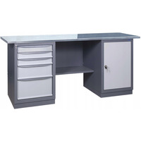 Stół NARZĘDZIOWY WARSZTATOWY roboczy GARAŻOWY PRZEMYSŁOWY PROFI 41 3SML/D