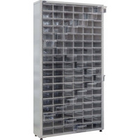 Szafa narzędziowa magazynowa Z POJEMNIKAMI PLASTIKOWYMI organizer OSM15/108