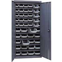 Szafa METALOWA WARSZTATOWA NARZĘDZIOWA z plastikowymi pojemnikami YSM-18/2