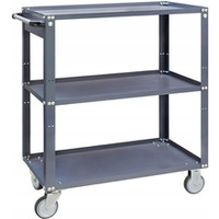 Wózek NARZĘDZIOWY WARSZTATOWY TRANSPORTOWY METALOWY PUSTY trzypółkowy VPR-1