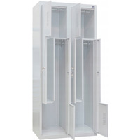 Szafa UBRANIOWA BHP SOCJALNA DO SZATNI 4 komorowa