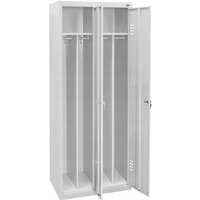 SZAFA BHP SOCJALNA Ubraniowa METALOWA do szatni dwudrzwiowa SO-400/2 opt.1